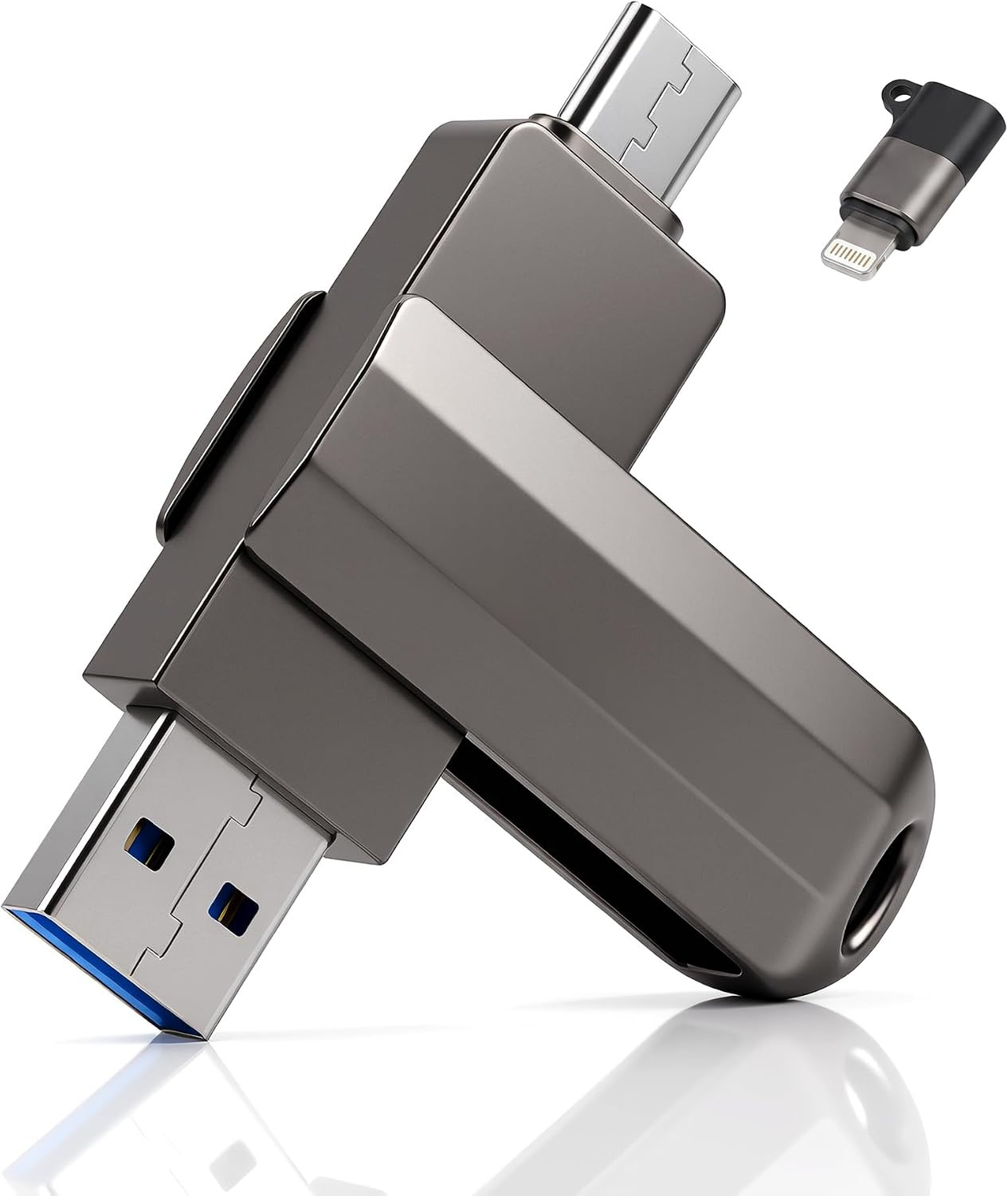 512GB Flash Drive, Photo Storage, 2-In-1 Memory Stick for Photo