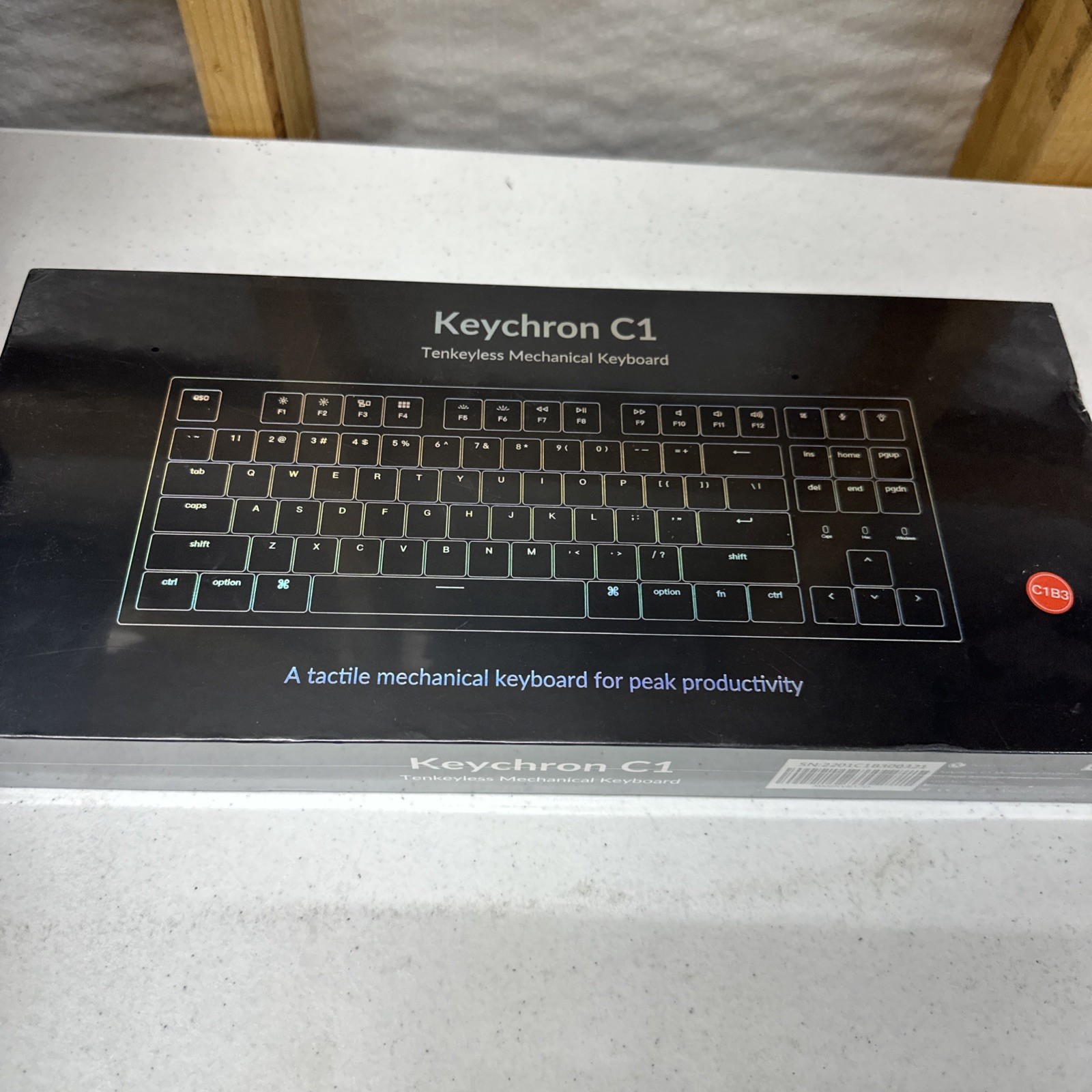 Keychron C1 Tenkeyless Mechanical Keyboard - Brand New - Sealed