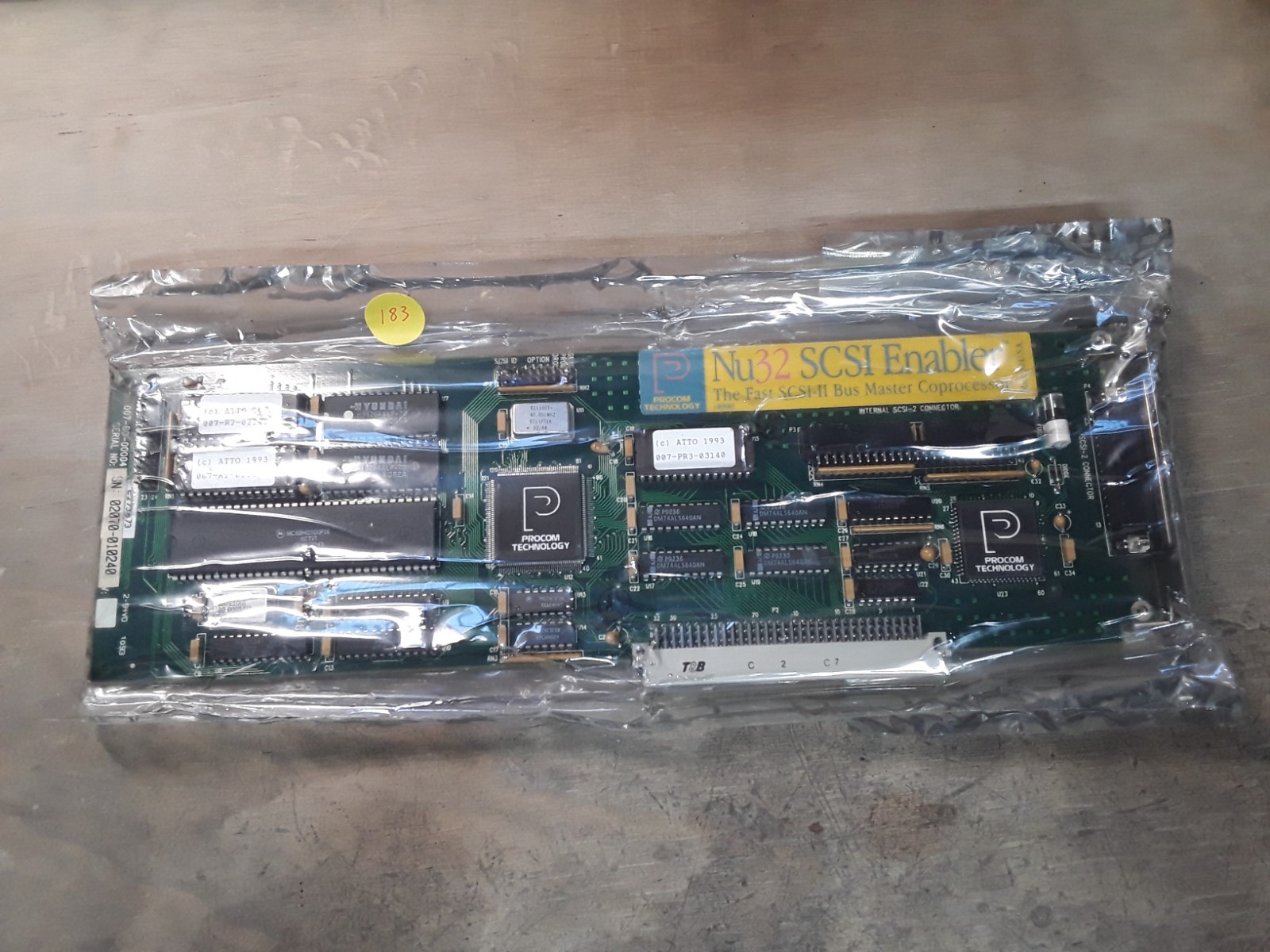 183--NEW OLD STOCK Procom Technology Nu32 SCSI Enabler for Vintage Mac2 & Quadra
