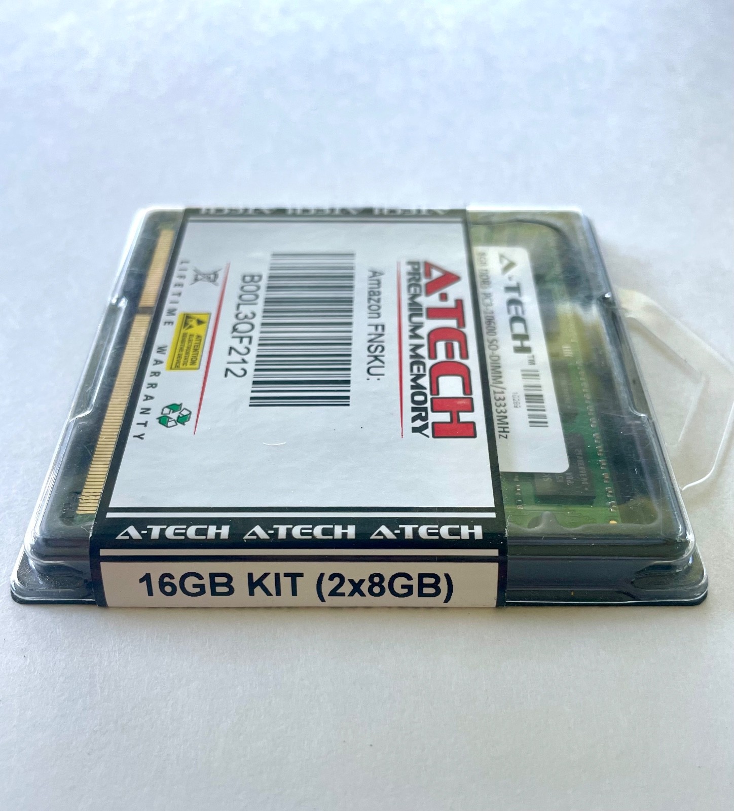 A-Tech Premium Memory DDR3 PC3-10600 SO-DIM 16GB Kit
