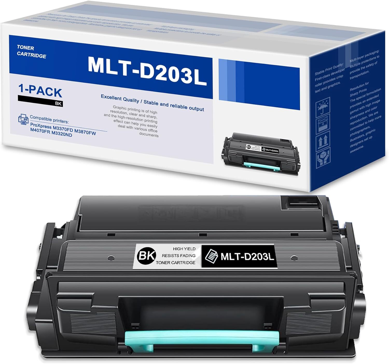 MLT-D203L Toner Cartridge Replacement for Samsung M3320ND M3820DW M4020ND