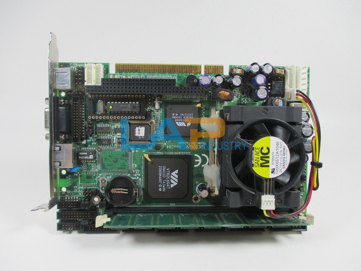 1PCS Axiomtek SBC82620 Rev:A4 (C) with Intel Pentium III 1.0 GHz, 128M Memory