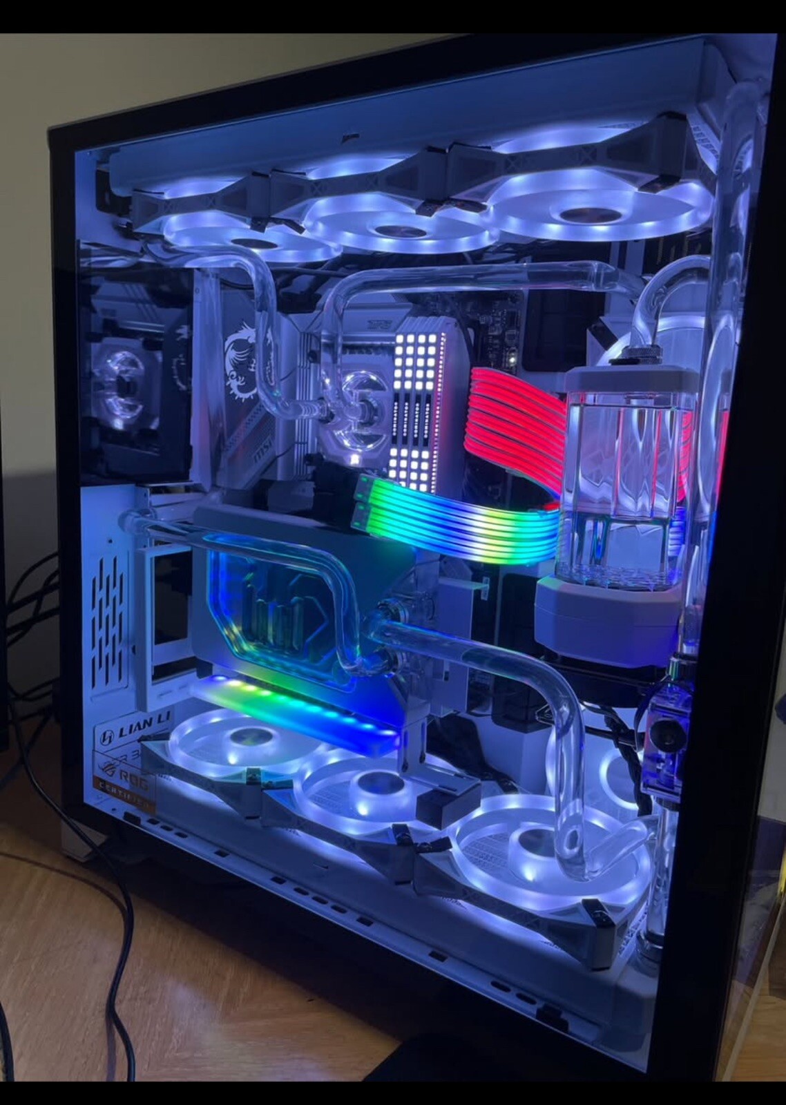 custom water cooled gaming pc