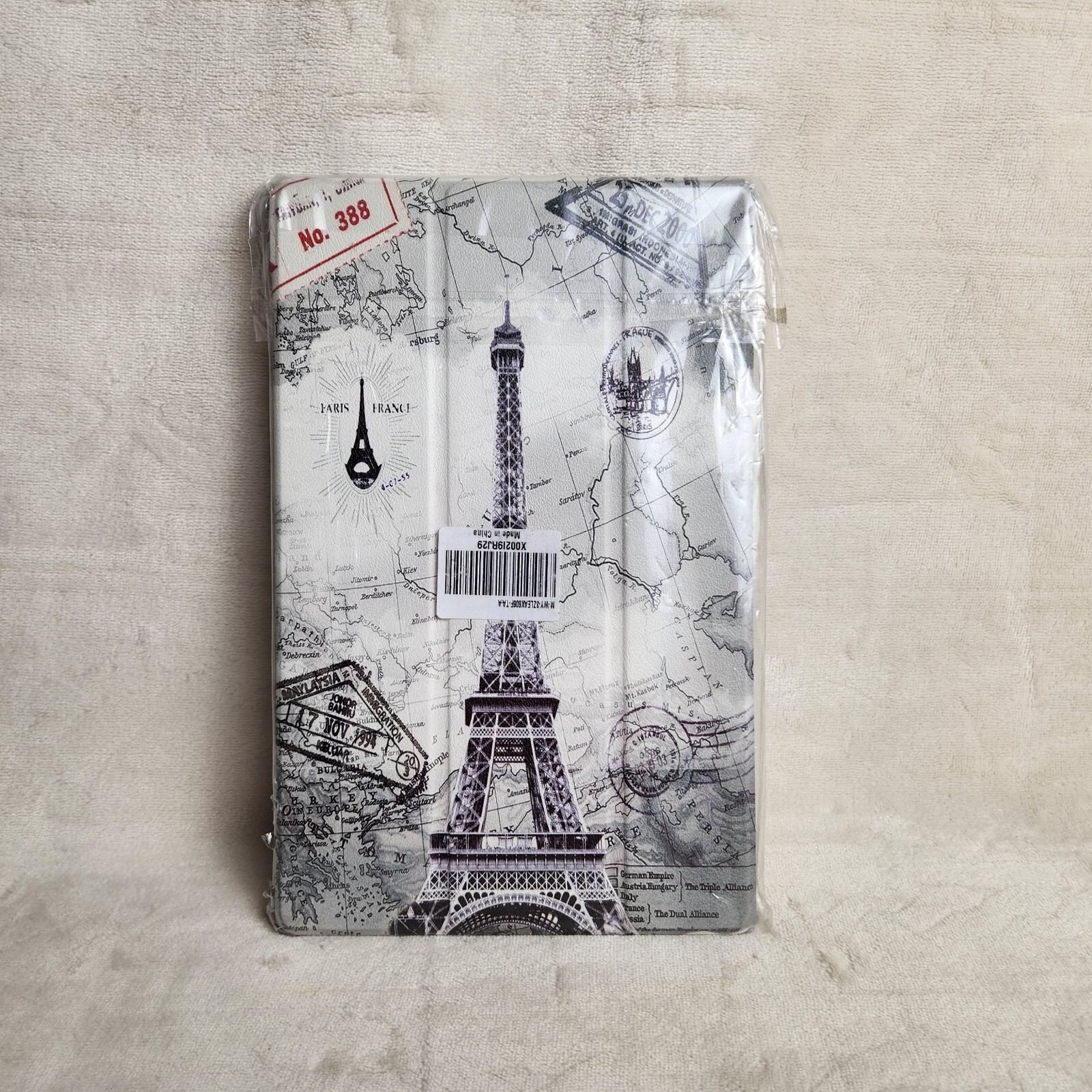 Ratesell  Case For Tablet M10 Plus Paris Theme Eiffel Tower