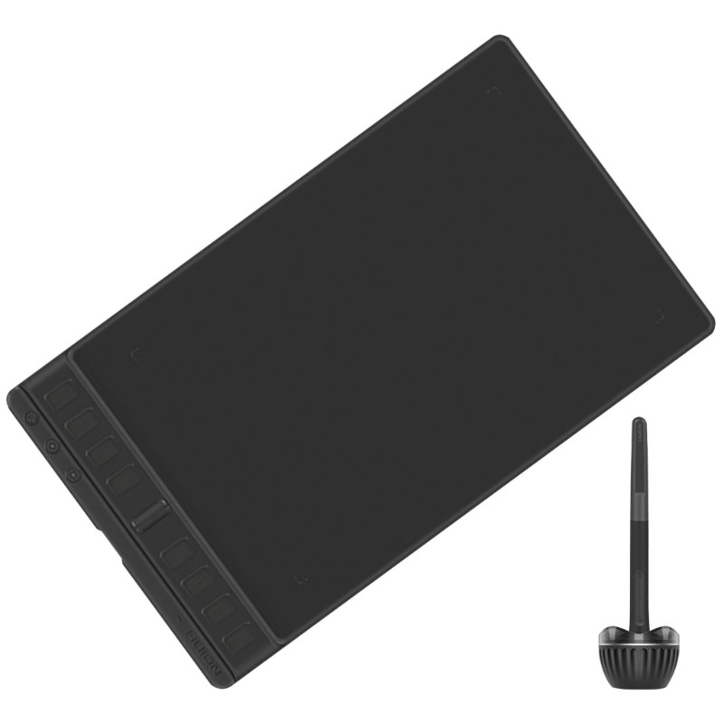Graphics Design Tablets For PC Customizable Wheel Soft Grips Pen Included