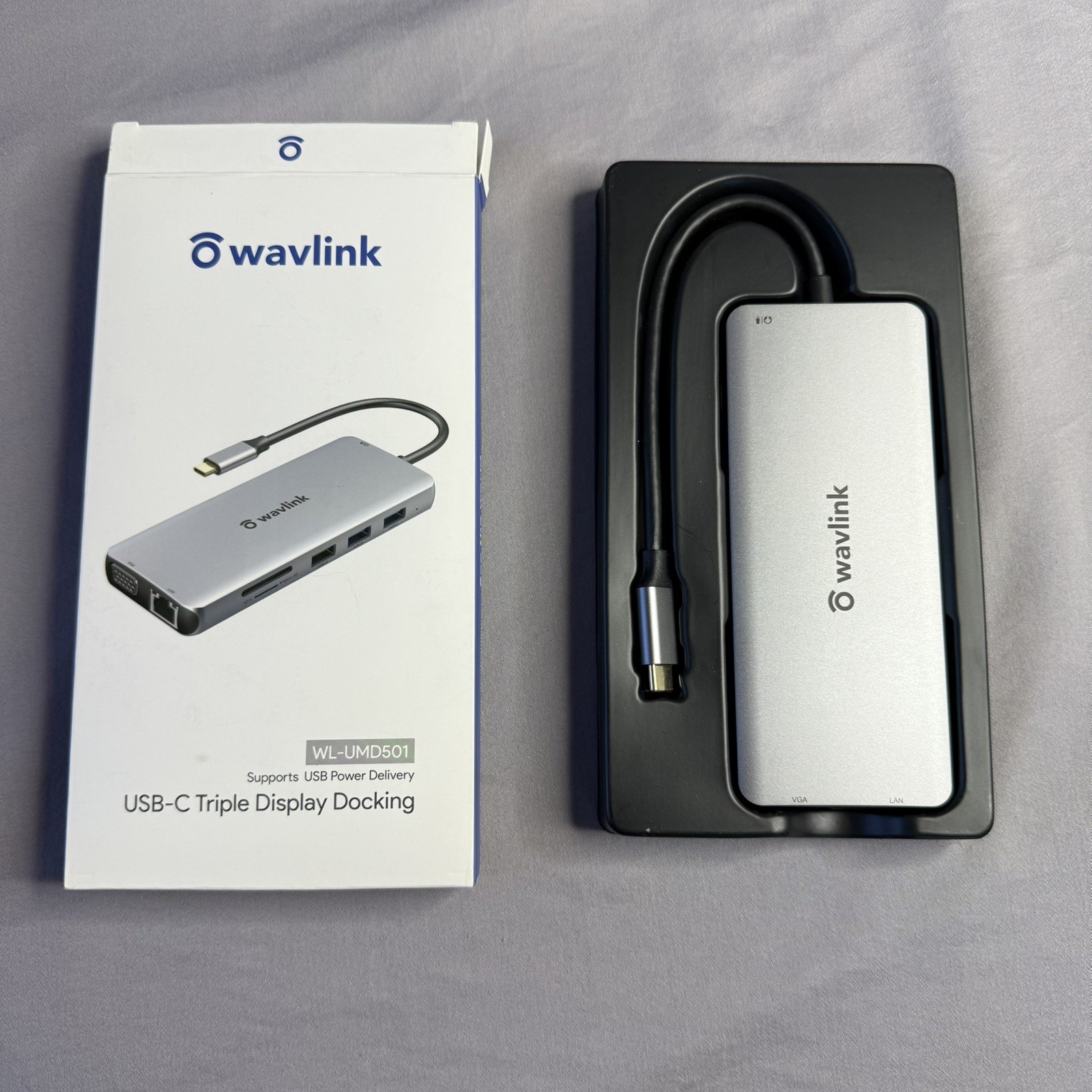 Wavlink WL-UMD501  USB-C Triple Display Docking