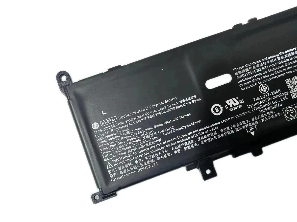 Genuine RX03XL Battery For HP ProBook 440 445 460 G11 EliteBook 630 640 660 G11