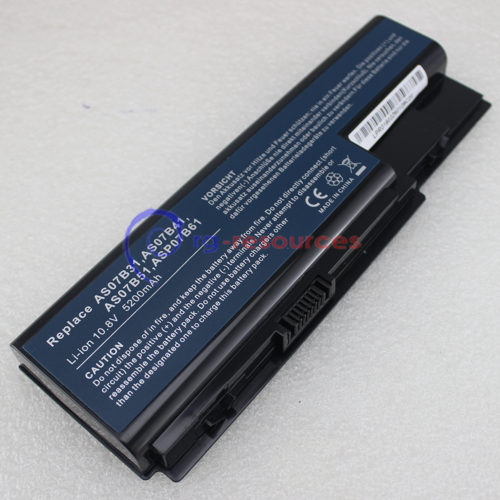 Battery for Acer Aspire AS07B31 AS07B32 AS07B41 AS07B42 AS07B51 AS07B52 AS07B71