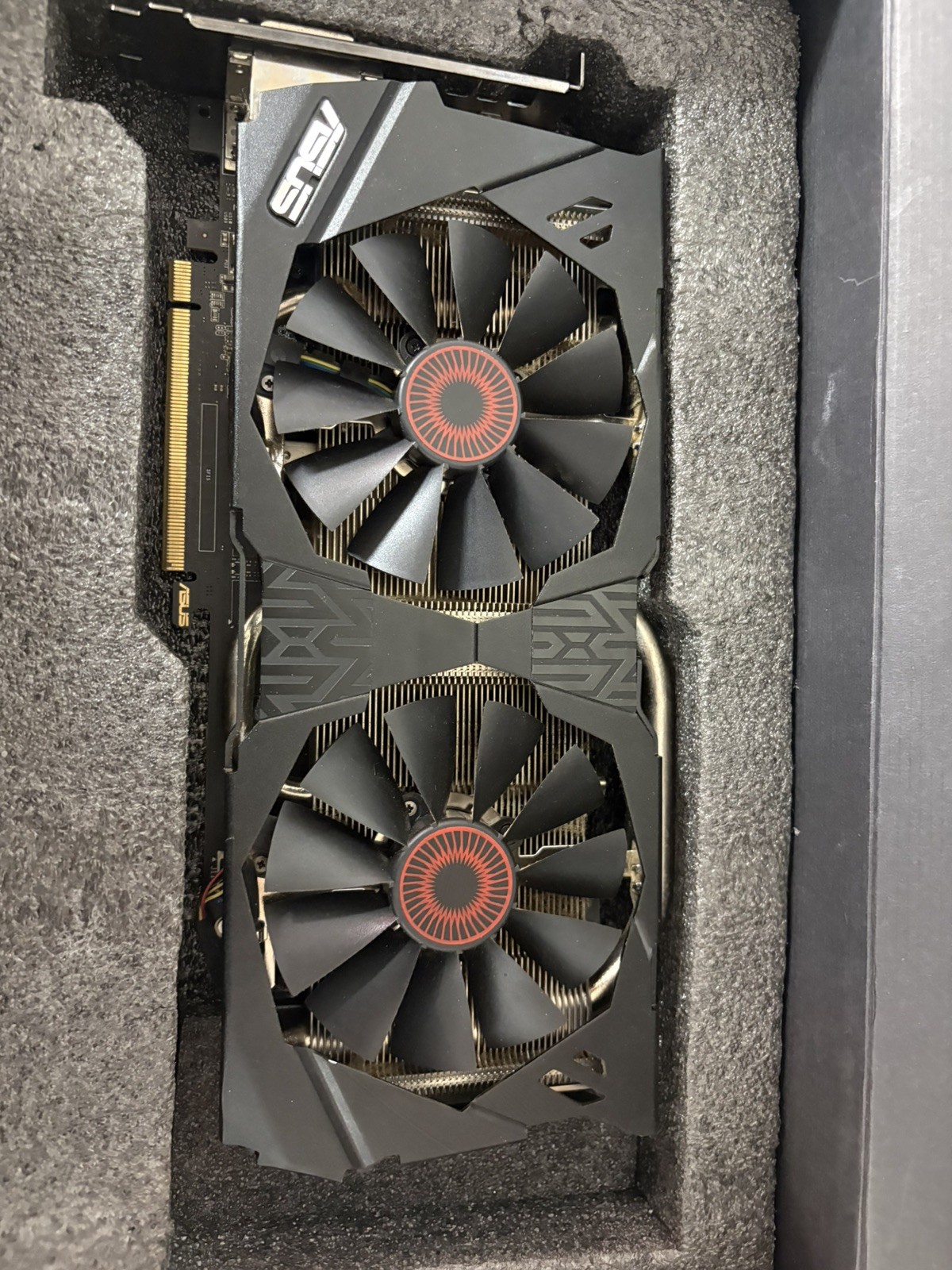 ASUS STRIX GTX 970 DirectCU II OC 4GB GDDR5 Graphics Card Tested Working