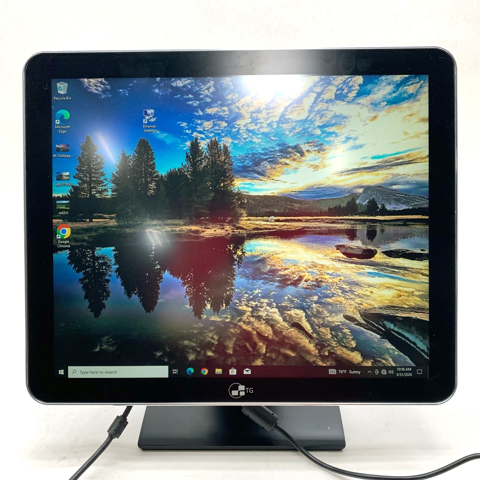 Tech Global Evolution 19" Touch HD LED Medical Monitor EVO192 Protective Screen