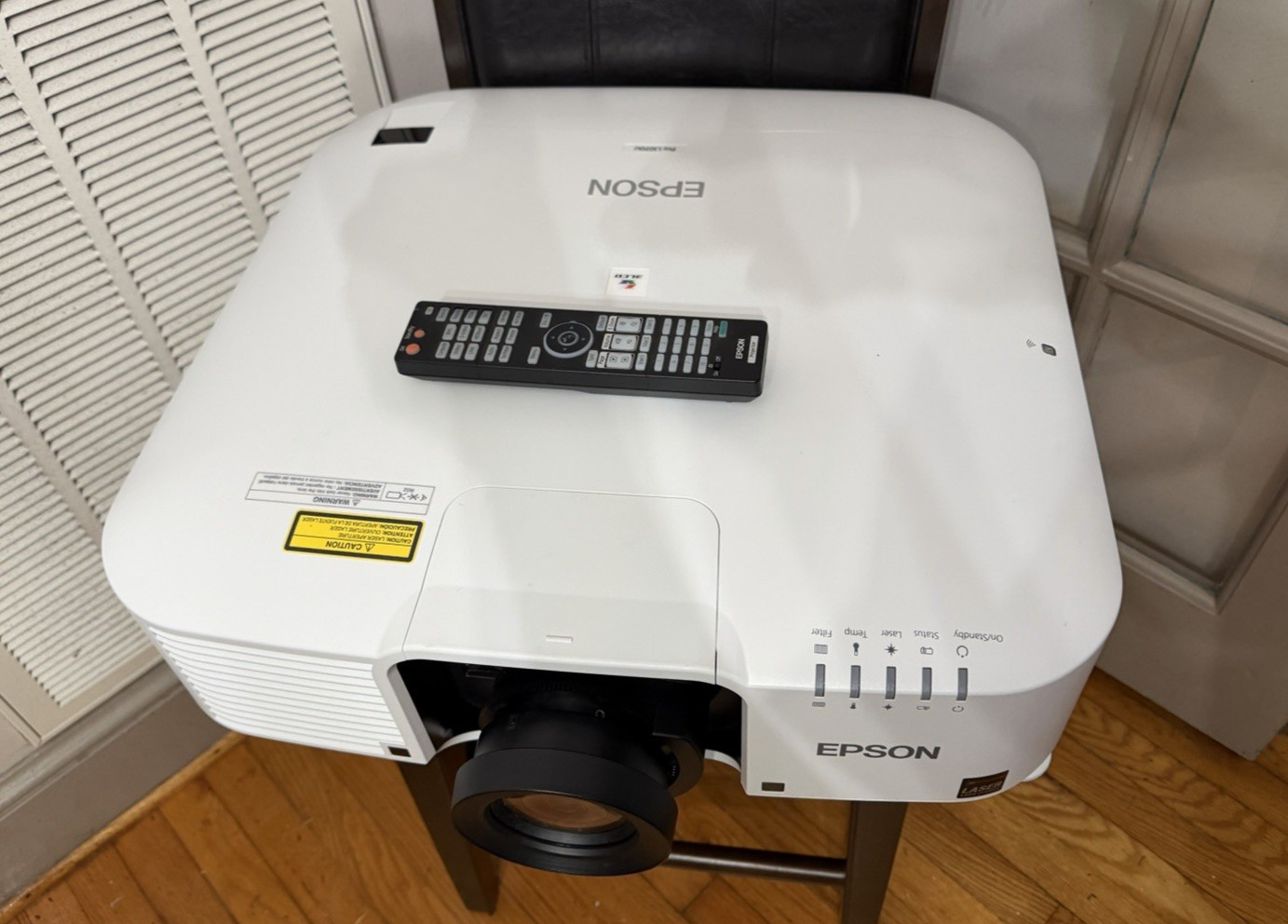 Epson Pro L1070U 4K Laser Projector 7000 Lumen  ELPLM08 Lens  ONLY 2922 Hours