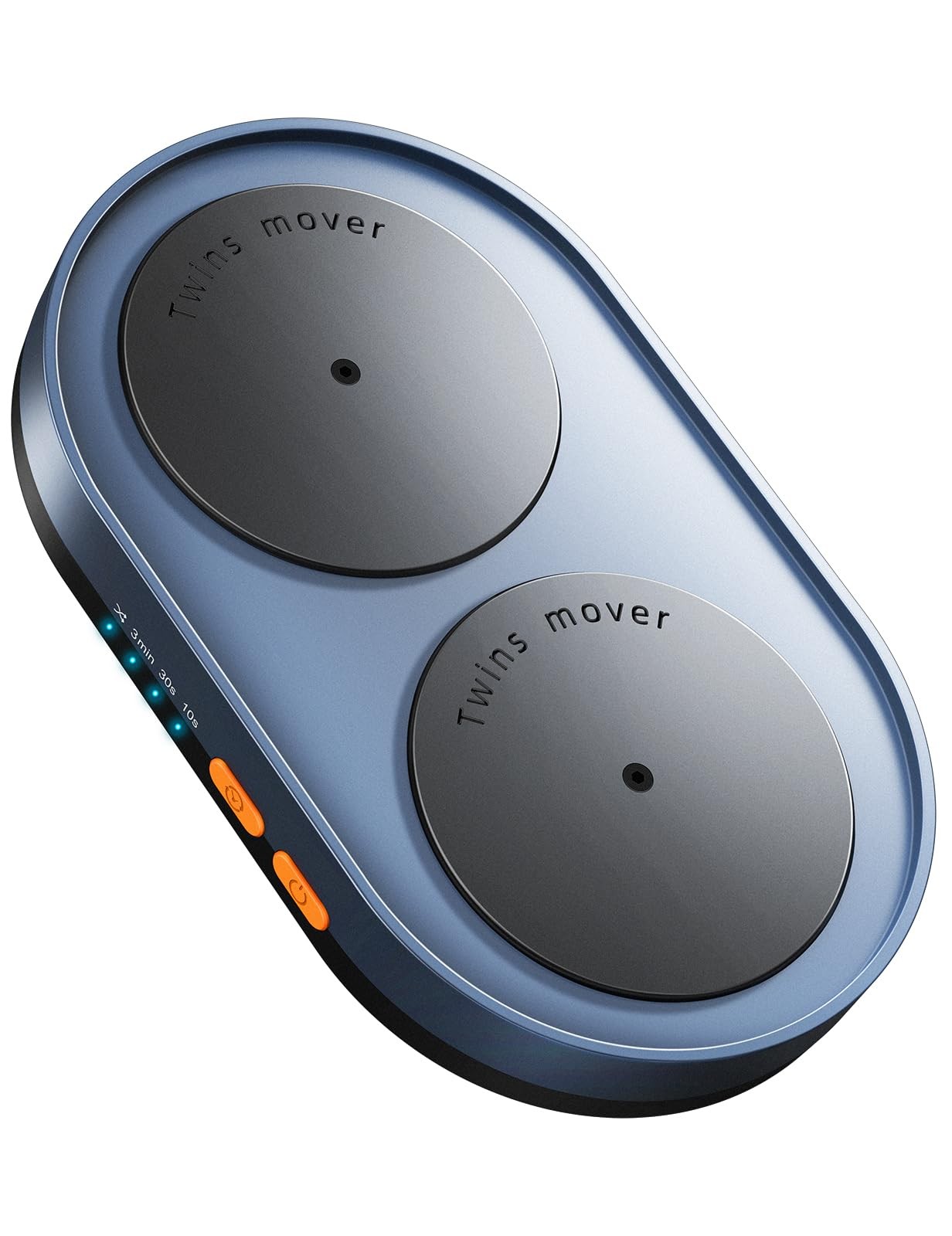Dual Turntable Mouse Mover, Turbo 3 Mouse Jiggler with Adjustable Intervals, ON/