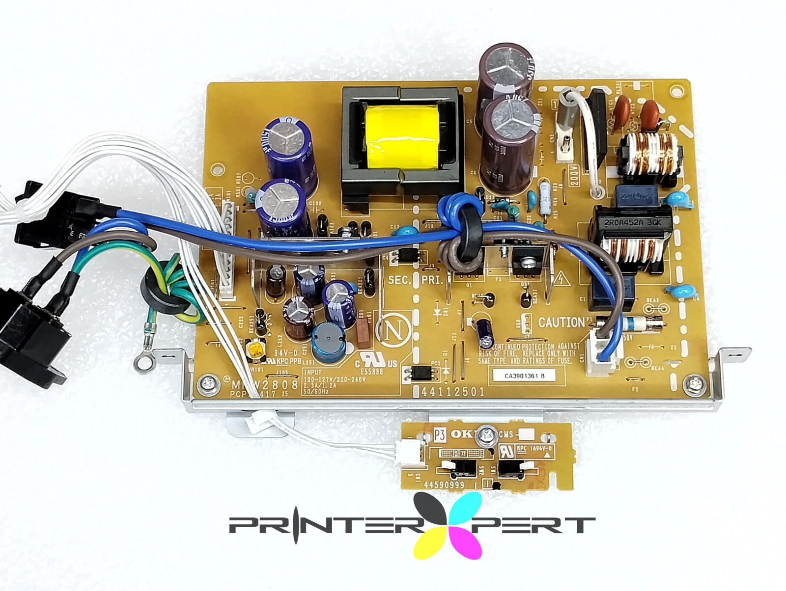 🖨️ OKIDATA 44495701 OKI ML320T ML321T Turbo Power Supply PCB. 44112501
