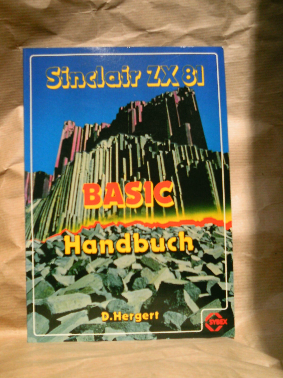 ZX81 Book: "BASIC Manual", D.Hergert (Sybex-Verlag), German, New
