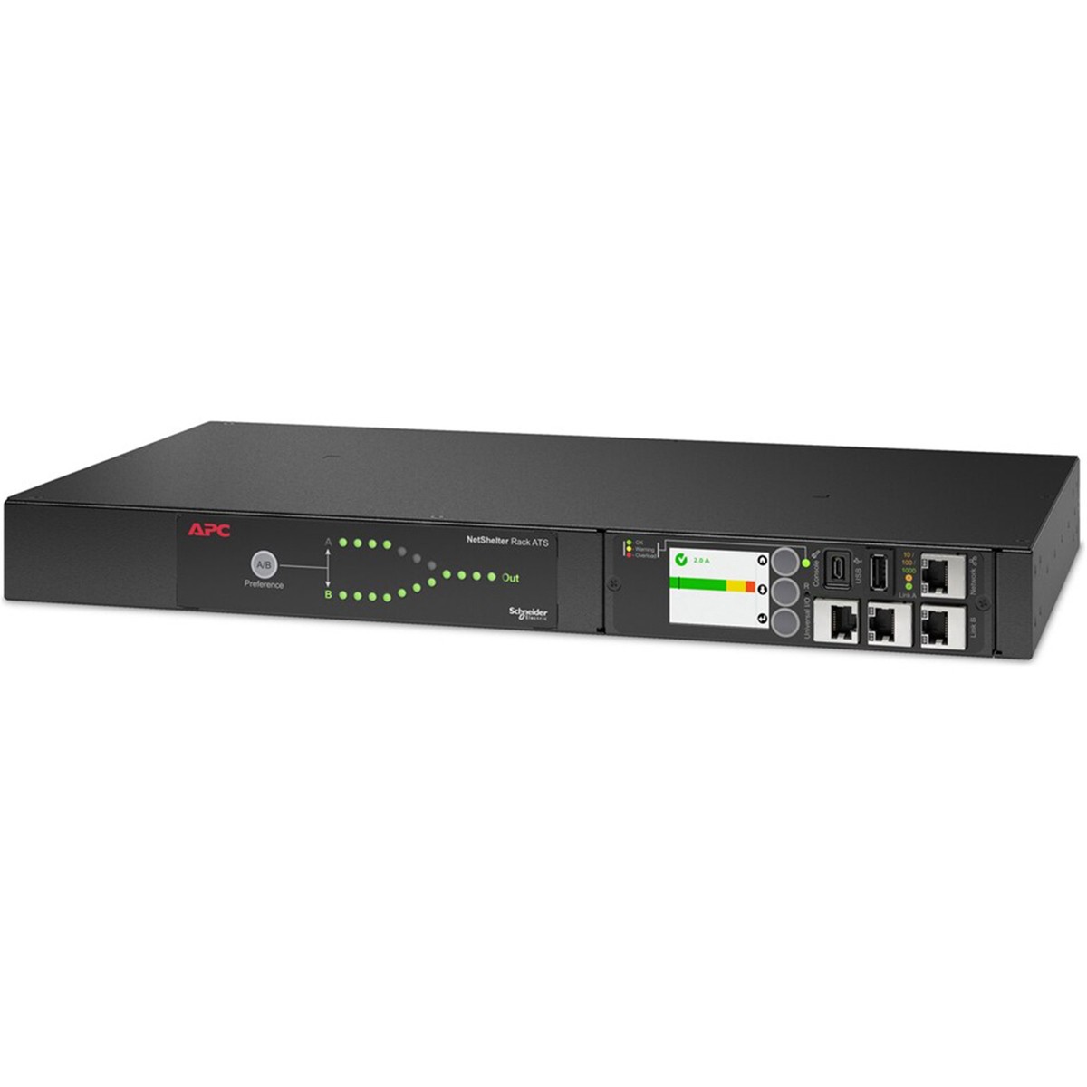 American Power Conversion (APC) AP4450A NetShelter Rack Automatic Transfer Switc
