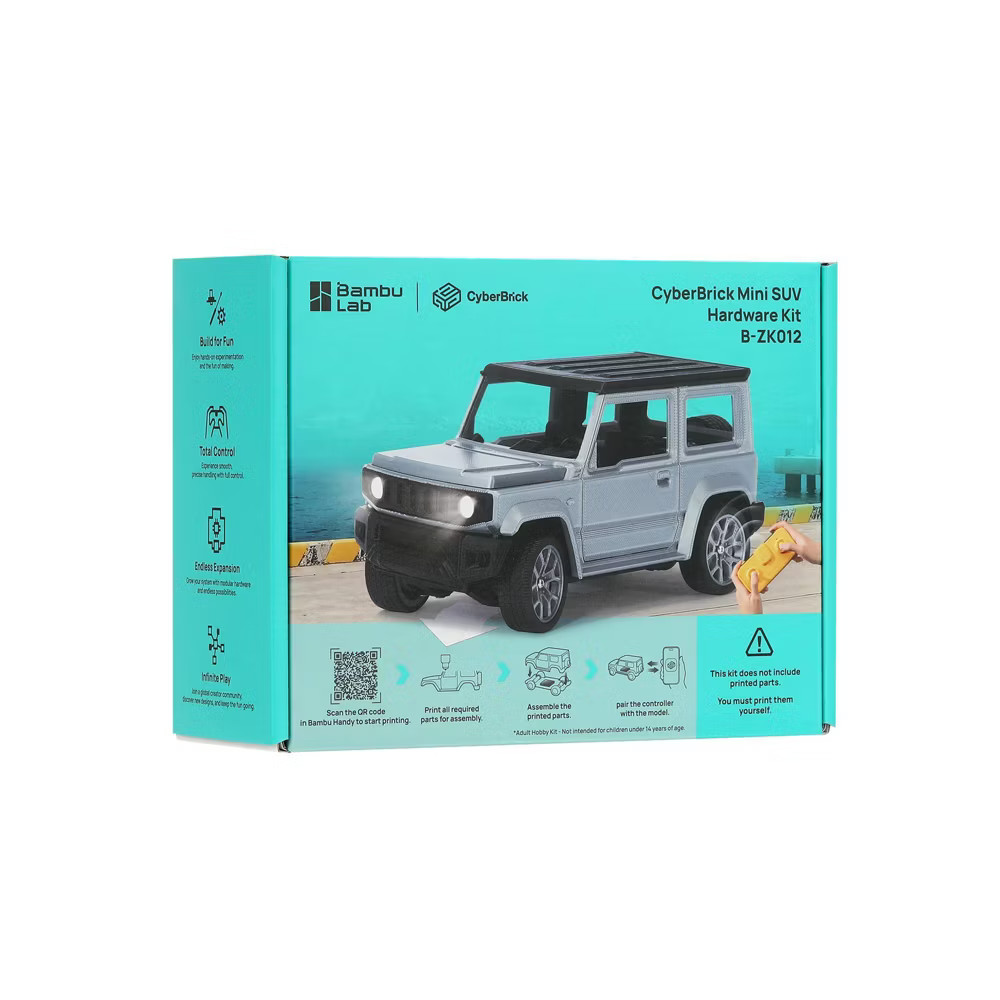 Bambu Lab CyberBrick Mini SUV Hardware Kit - ZK012