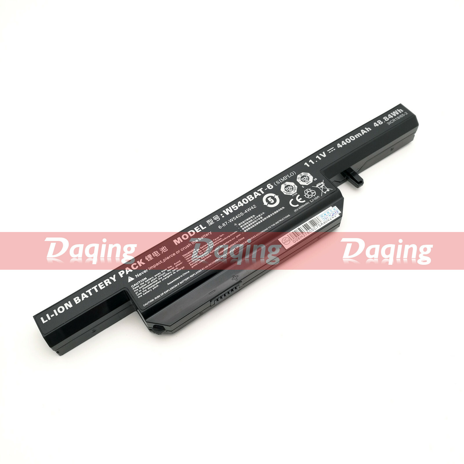 New Original W540BAT-6 Battery for Clevo W545EU W540EU W54EU W550 W550TU W55EU