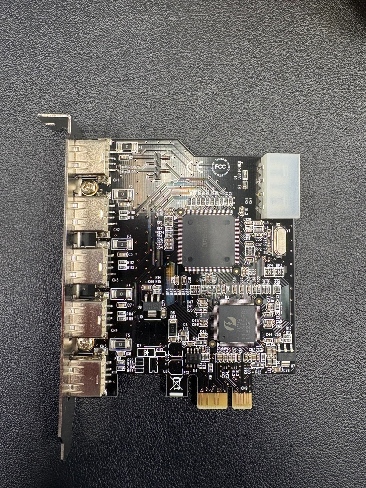 Syba SD-PEX20019 5 Port USB 2.0 PCI Express PCI-E Expansion Card NEC Chipset