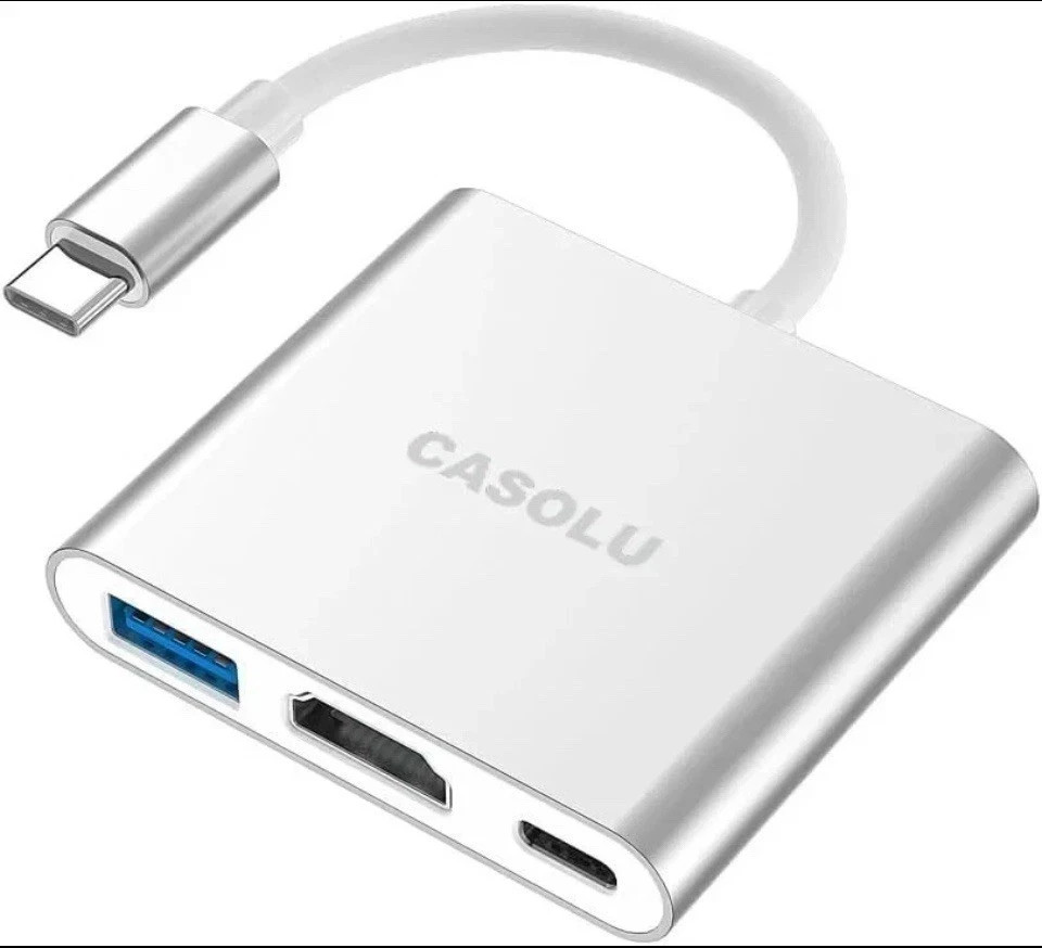 USB C a HDMI 4K Adaptador 60W PD USB 3.0  2 pack
