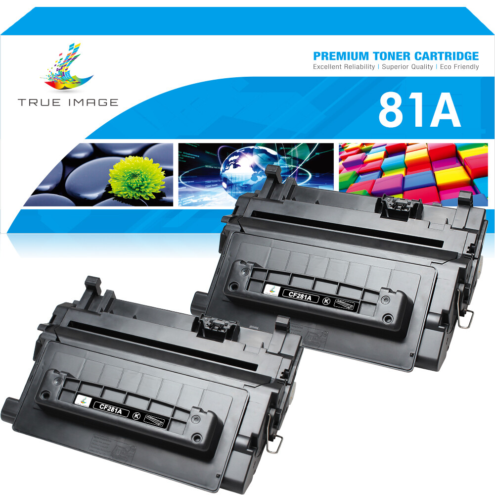2PK CF281A Toner Cartridge for HP LaserJet Enterprise M604 M604N M604DN M605