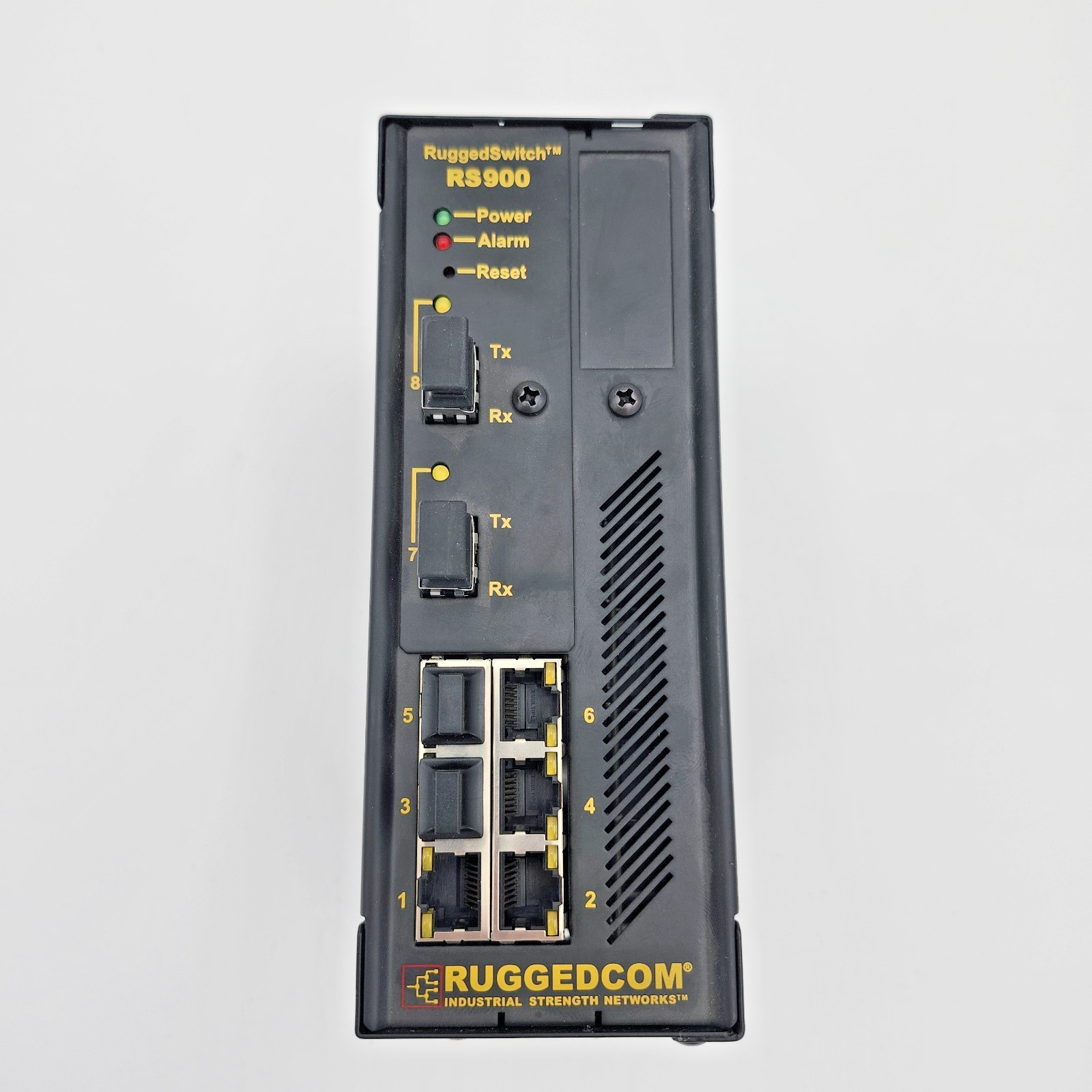 RuggedCom RuggedSwitch RS900-24-D-MLML-00-XX Managed 24VDC Industrial Switch