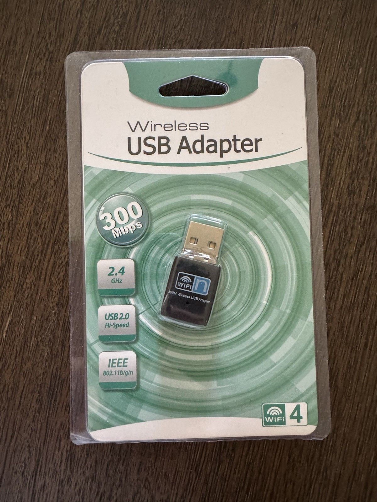 Wireless-N USB 2.0 Adapter 300 Mbps
