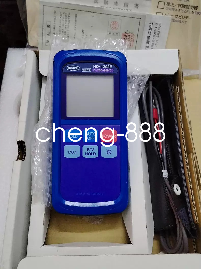 1PCS ANRITSU HD-1202E Precision thermometer new via FedEx or DHL