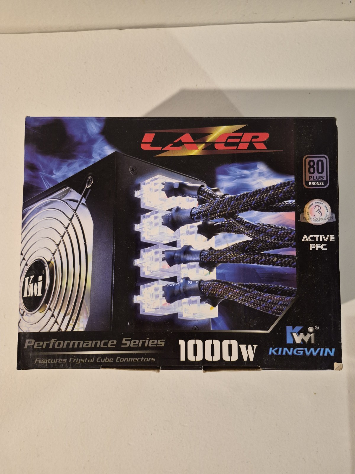 KINGWIN Lazer LZ-1000 Modular 80 PLUS BRONZE