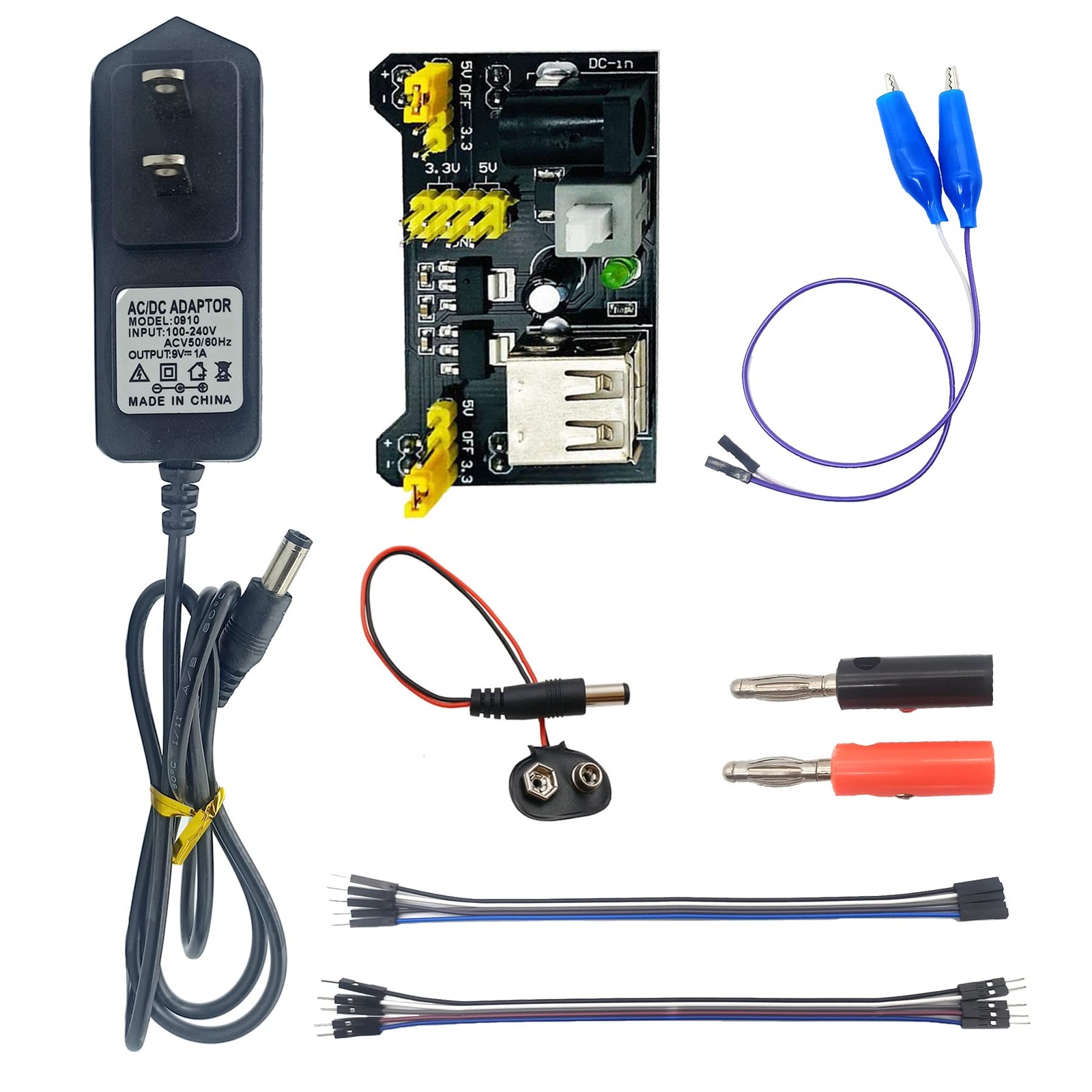 arduino Power Supply Breadboard 3.3V 5V 1pcs Module Kit
