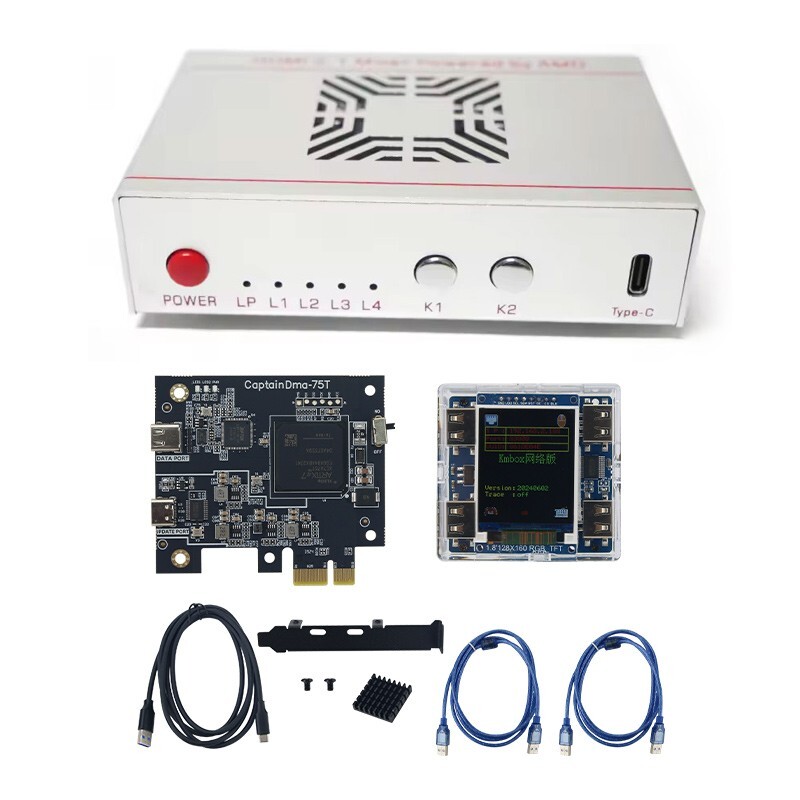 6-Generation Mini CapDMA Video Overlay BoxCaP75T DMA BoardKMBOX NET Keyboard