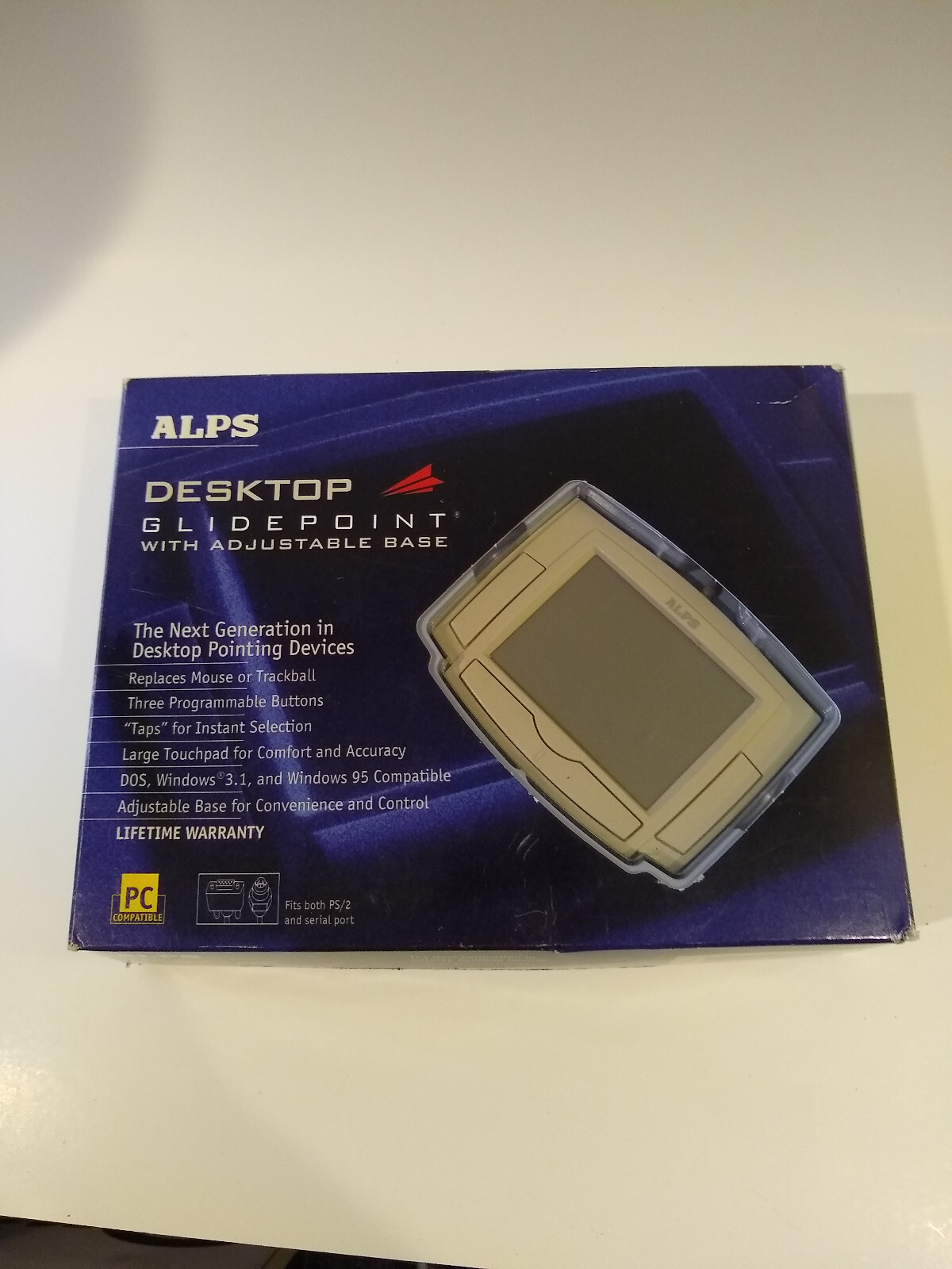 Open Box Alps Glidepoint 3 Button PS2 Serial Trackpad Touchpad Portable Mouse