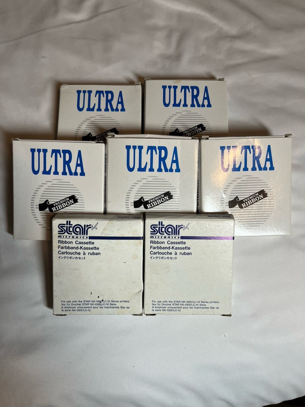 STAR MICRONICS NX1000 Replacement Ribbon Cassettes X7 Star Ultra NEW NOS Sealed