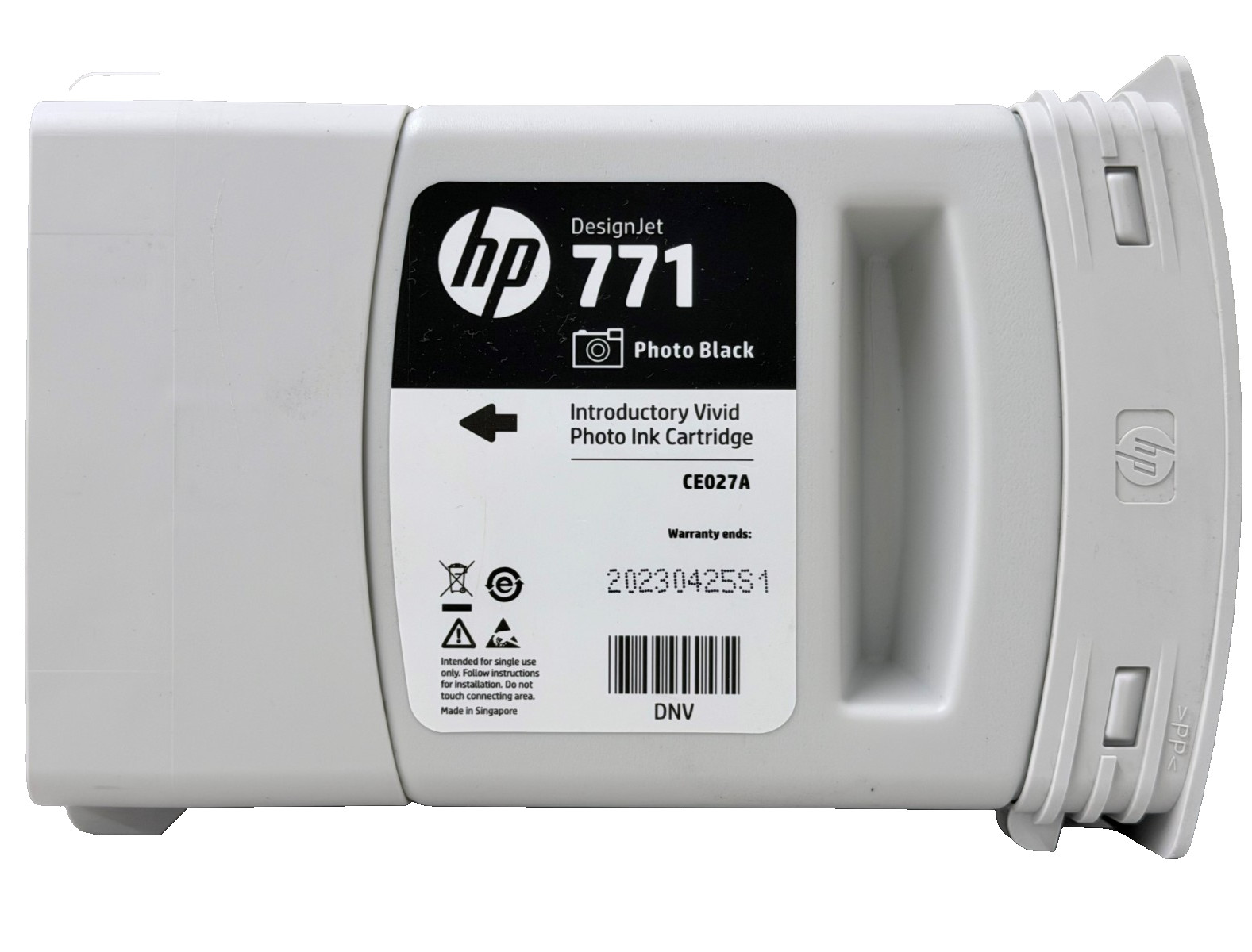 New Genuine HP 771 Photo Black Ink Cartridge [Introductory]
