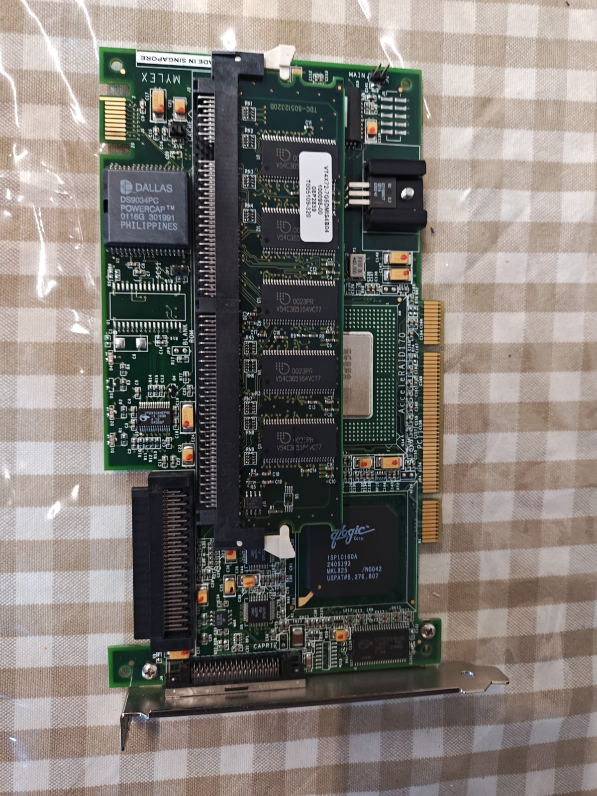MYLEX / 635094-01, D040474-32NB1 08P2839 / PCI CARD, w/RAM,