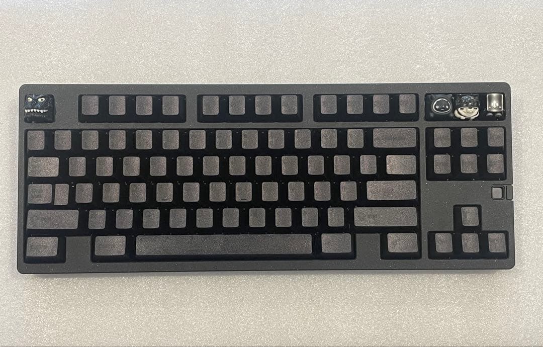 Matrix Lab 8XV3.0 Flash Black WKL Custom Keyboard Aluminum Case Tested