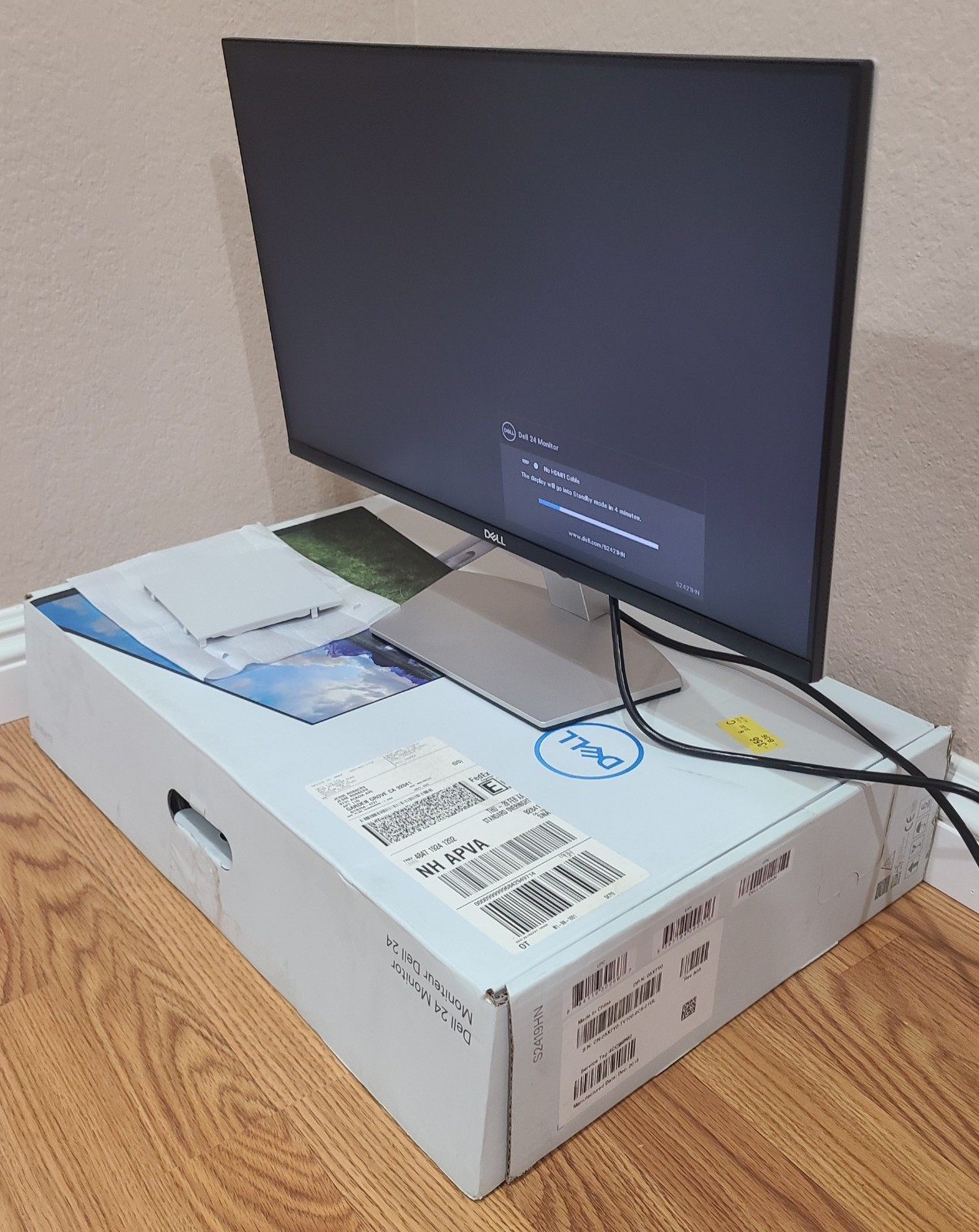 Dell 24" LED Monitor, Full HD 1080p Widescreen, Model S2421HN
