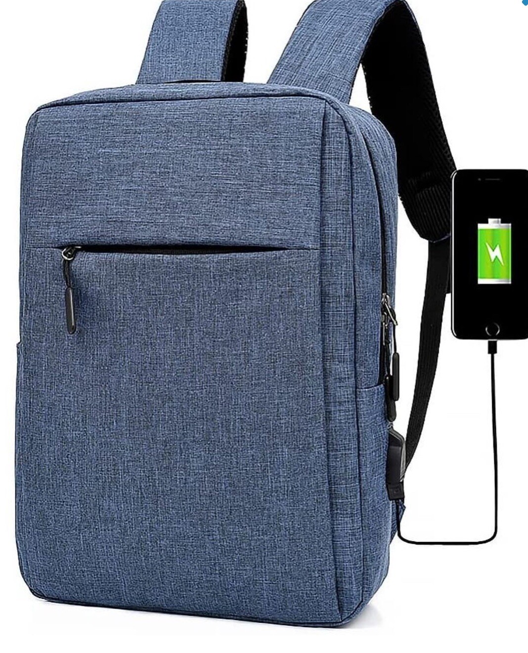 Smart 15.6 Inch Laptop Backpack With USB Charging Port