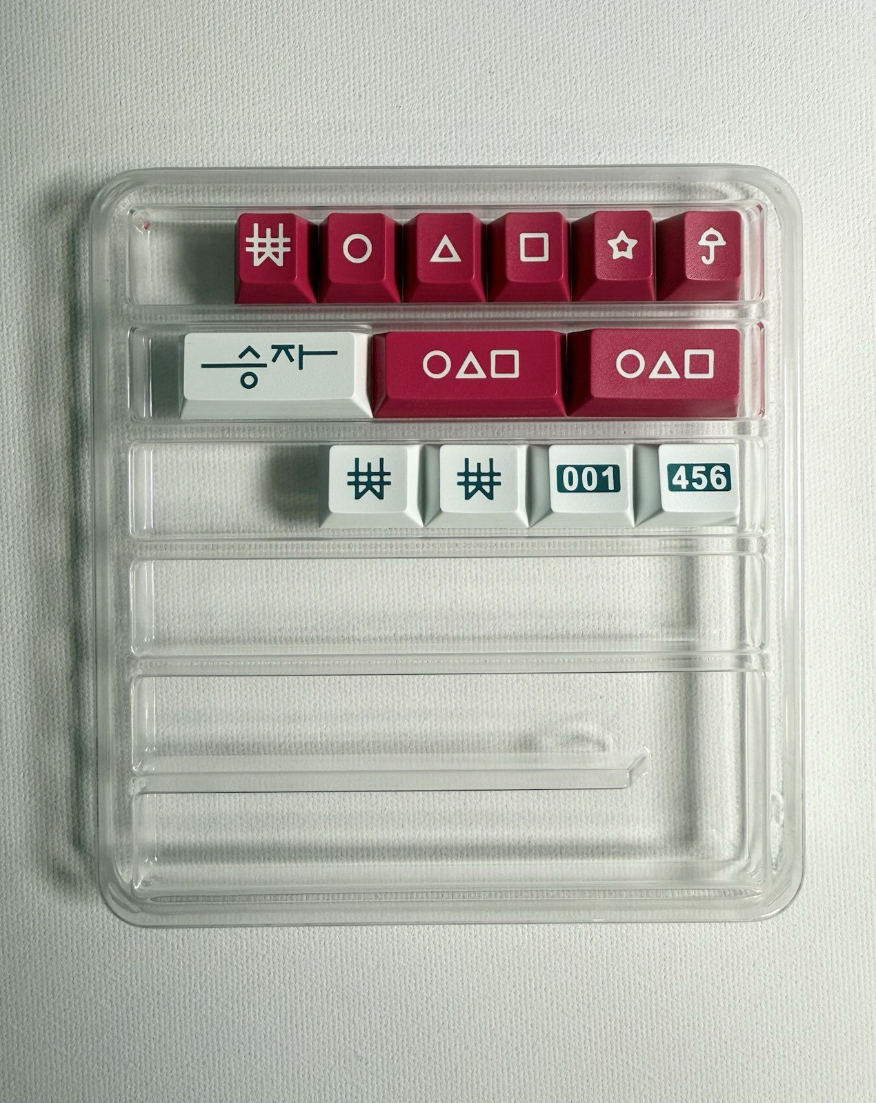 JTK Winner Novelties Keycap Set Mechanical Keyboard MX Cherry Profile New