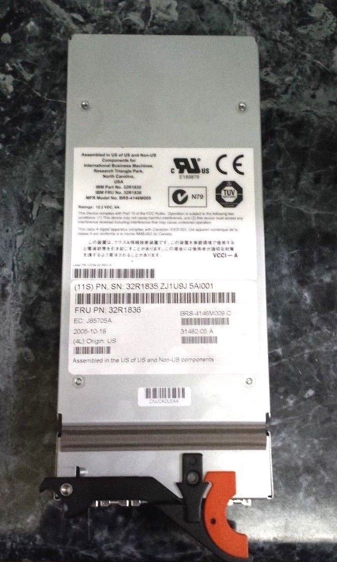 IBM 32R1836 32R1835 McData 4Gb Fibre Channel Switch Module Bladecenter