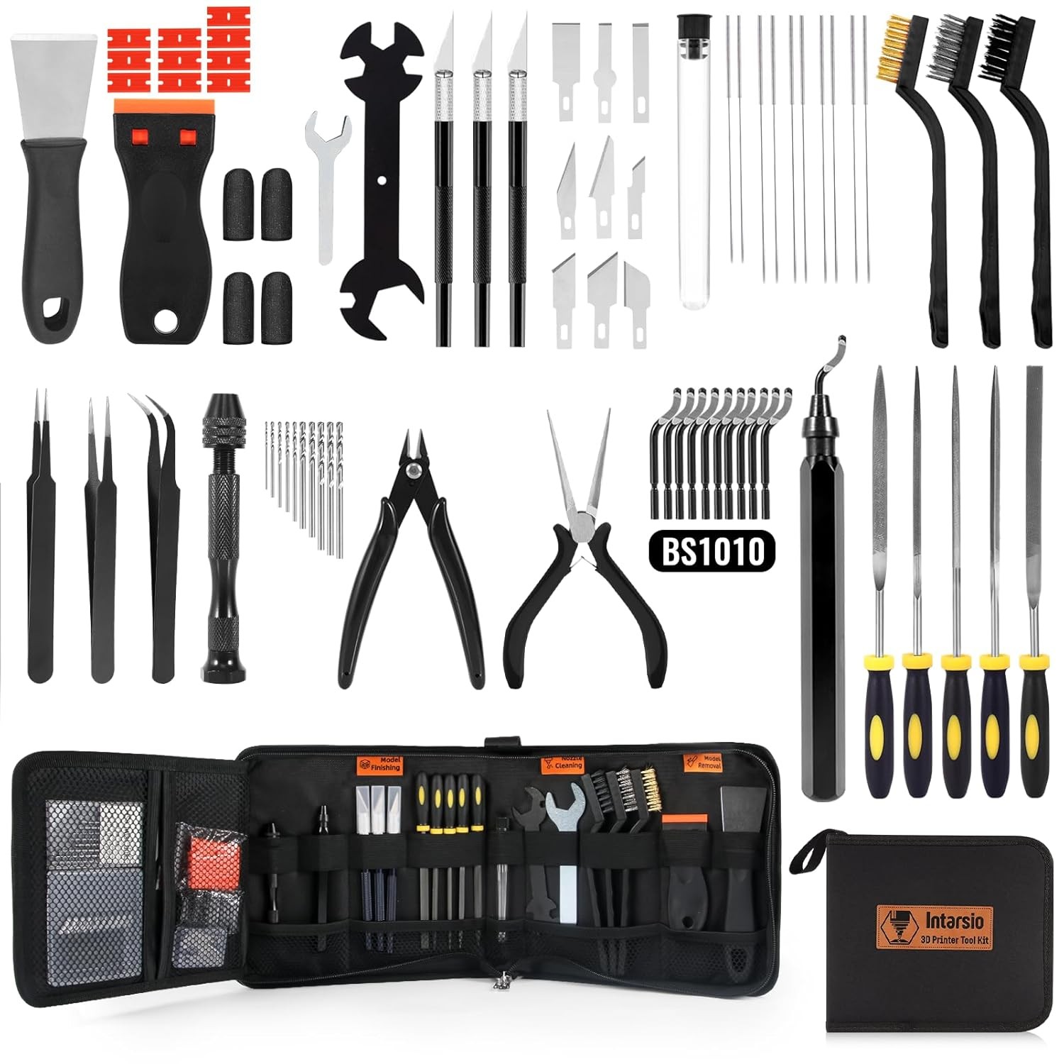 3D Printer Professional Tools Kit with Storage Case - 68Pcs 3D Printer