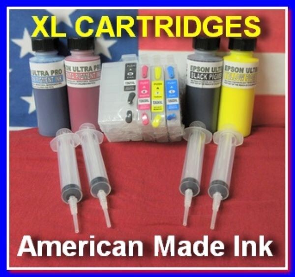 Sublimation Refill Kit For Epson WF 7710, WF 7720, WF 7210, WF-7620, WF-7610