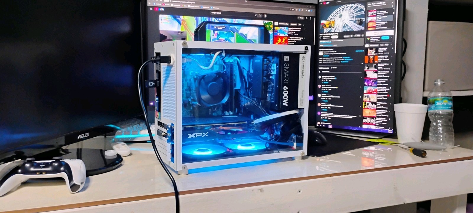 Gaming PC i7 RX 570 16GB RAM 1TB gtarp Streaming RGB high performance