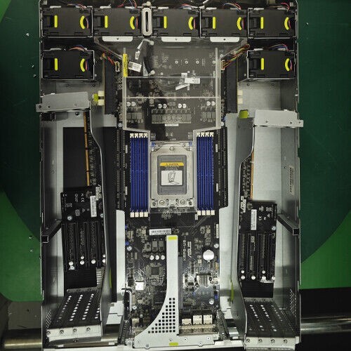 ASUS ESC4000A-E10 GPU Server 8X3.5"(NVME) Support 4XGPU EPYC 7002/7003 2200W PSU