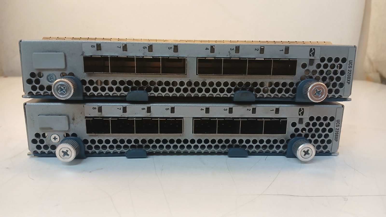 Lot of 2 Cisco UCS 2208XP Fabric Extender Modules UCS-IOM-2208XP V03 *READ*