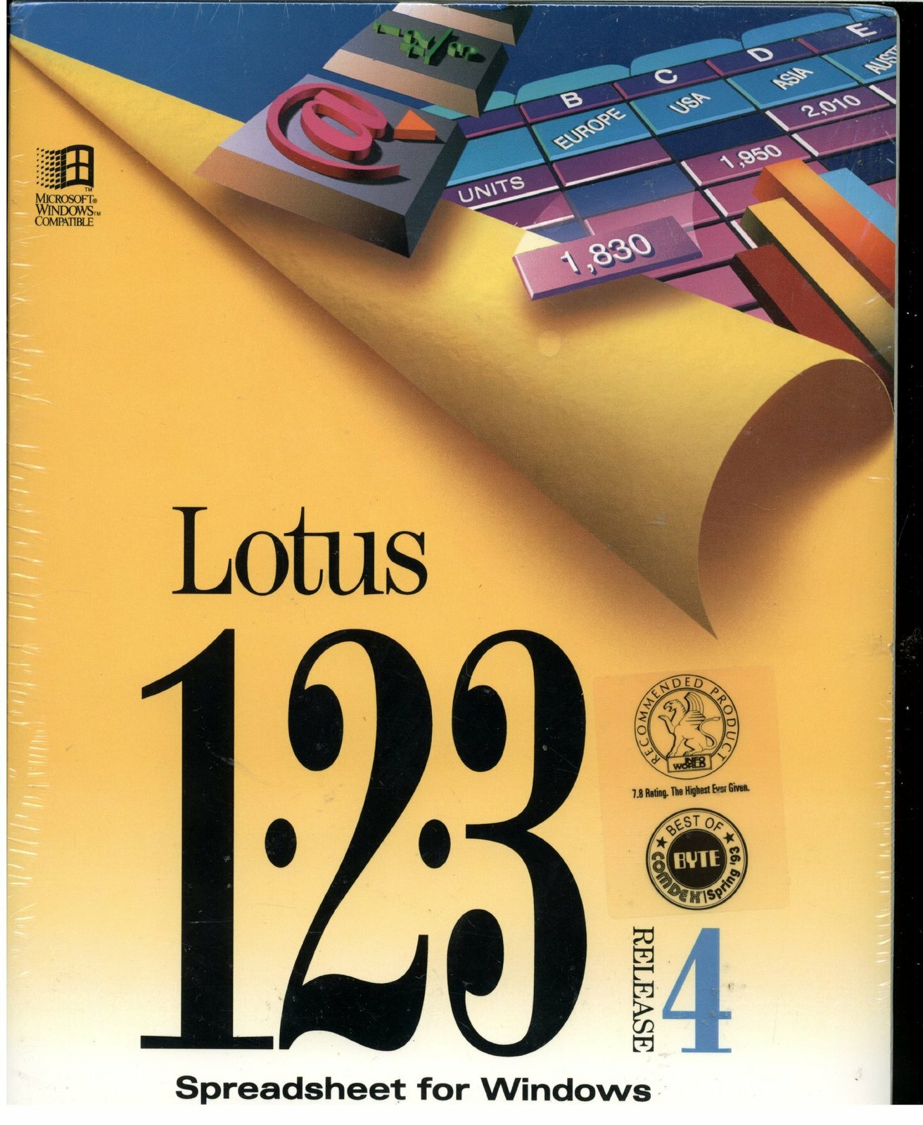 Lotus 123 Spreadsheet  Ami Pro Approach Organizer Freelance  Windows Release 5