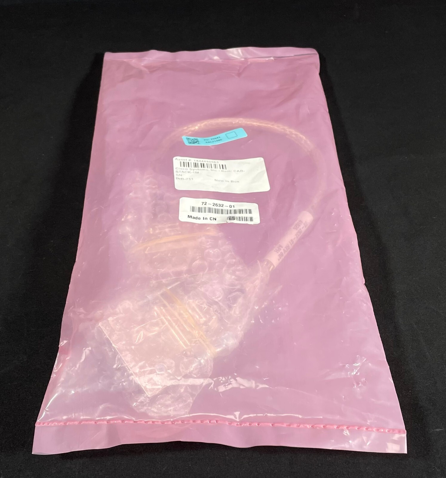NEW Cisco Genuine  CAB-STACK-1M Stackwise 1M Stacking Cable- 72-2633-01