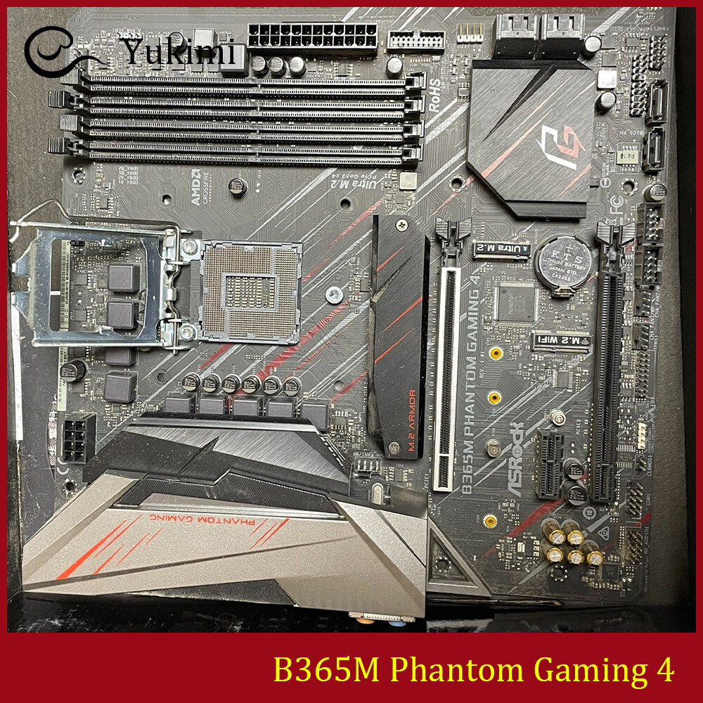 FOR ASROCK B365M Phantom Gaming 4 DDR4*4 LGA 1151 64GB Micro ATX Motherboard