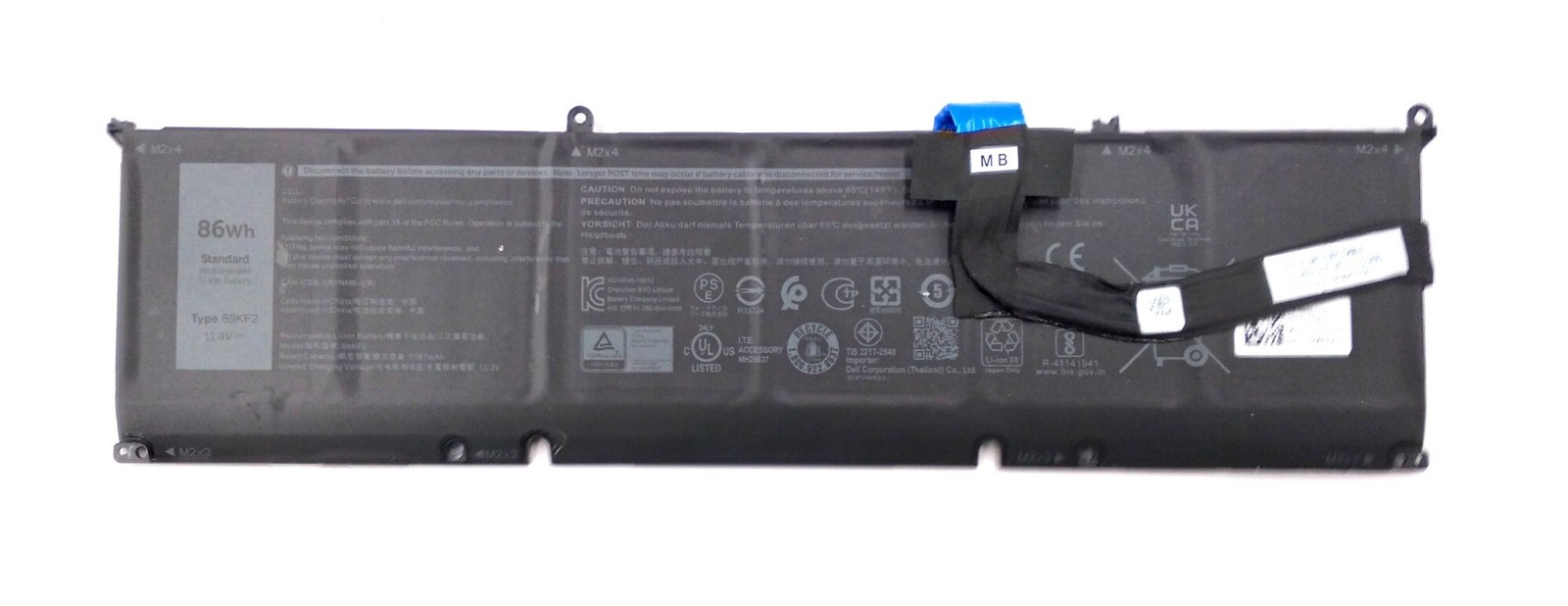 Laptop Battery Dell 69KF2 Replacement Laptop Battery for Select Dell Laptops -