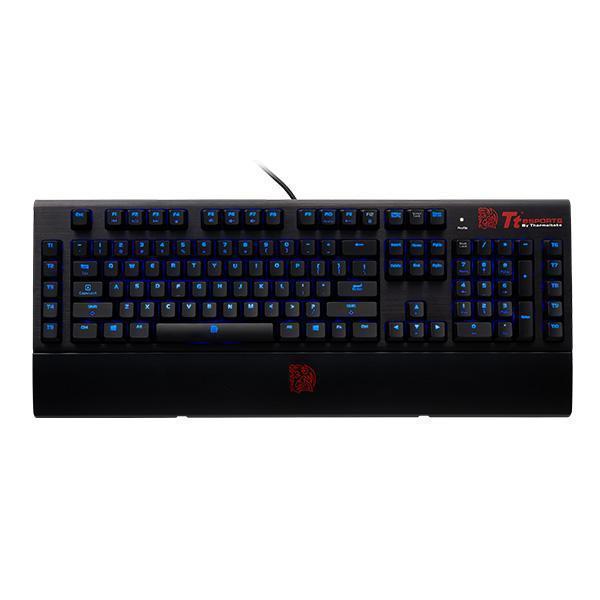 Thermaltake KB-BAZ-KLBLUS-01 POSEIDON Z Forged (Blue Switch) Wrist Rest Keyboard