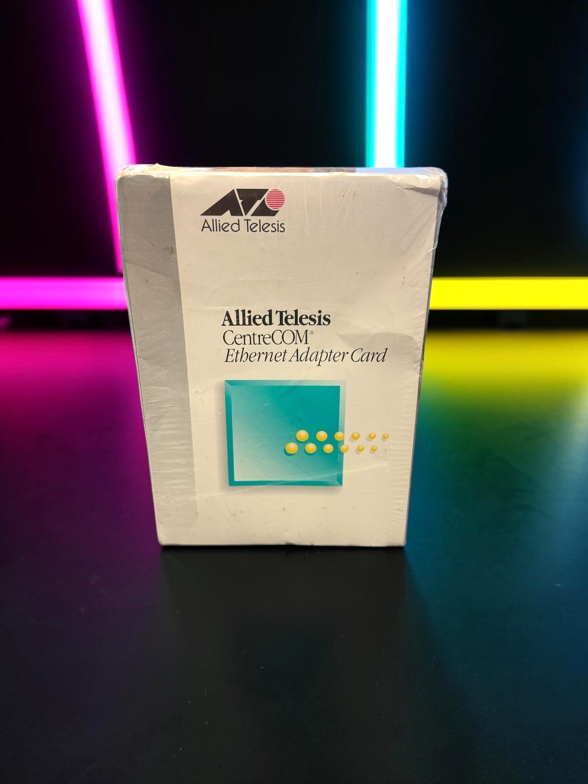 ALLIED TELESIS AT-2000UPLUS Ethernet Adapter Card 990-03465-01 SEALED VINTAGE